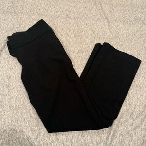 Triple Button Black Flare Pants (Size: 3)